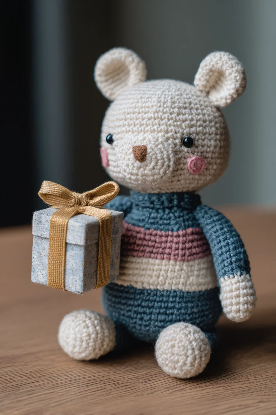 Amigurumi Bear Crochet Pattern — Beginner-Friendly Striped Crochet Toy
