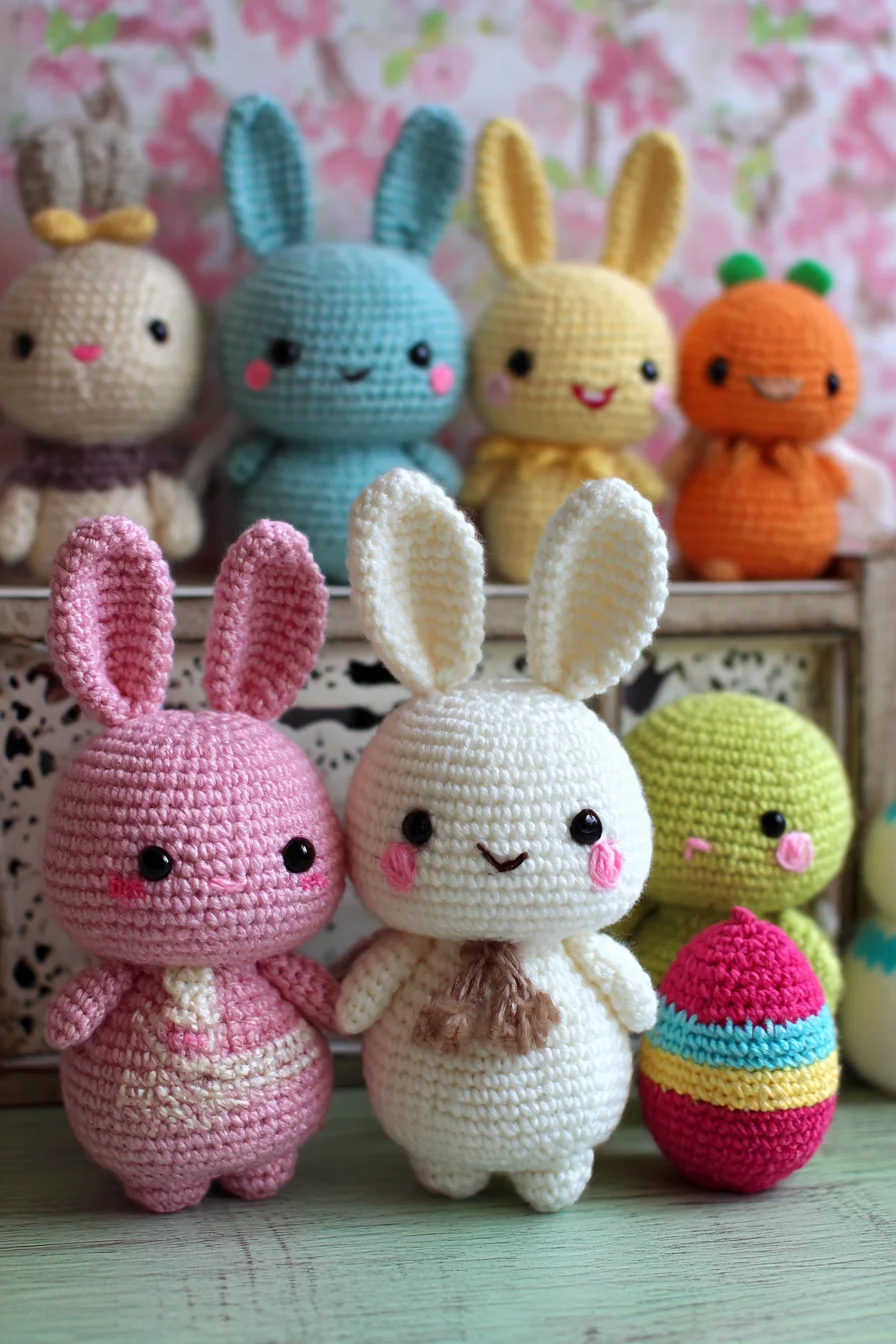 Amigurumi Bunny Crochet Pattern — Cute Easter Bunny Plush Toy