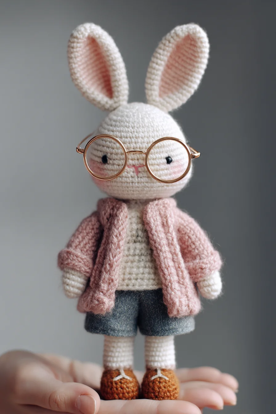 Amigurumi Bunny Crochet Pattern — Cute Rabbit Doll with Outfit