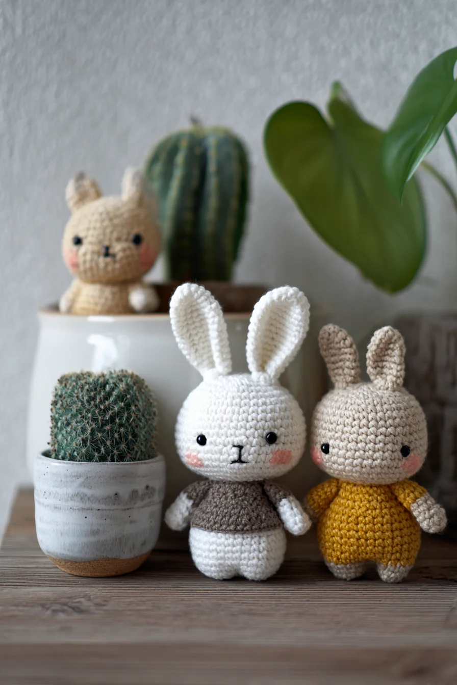 Amigurumi Bunny Crochet Pattern — Cute Small Bunny Toy (DK/Worsted)