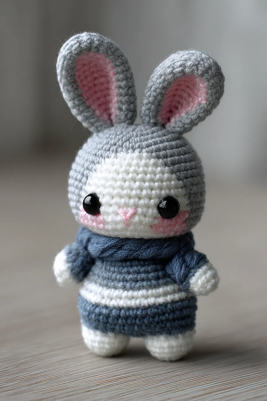 Amigurumi Bunny Crochet Pattern — Cute Small Rabbit Plush (Beginner-Friendly)