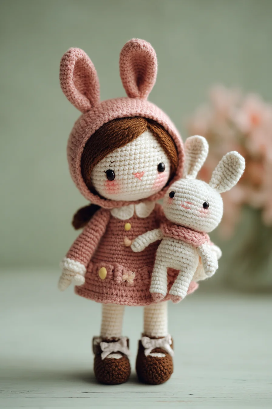 Amigurumi Bunny Girl Crochet Doll — Easy to Intermediate Amigurumi Pattern