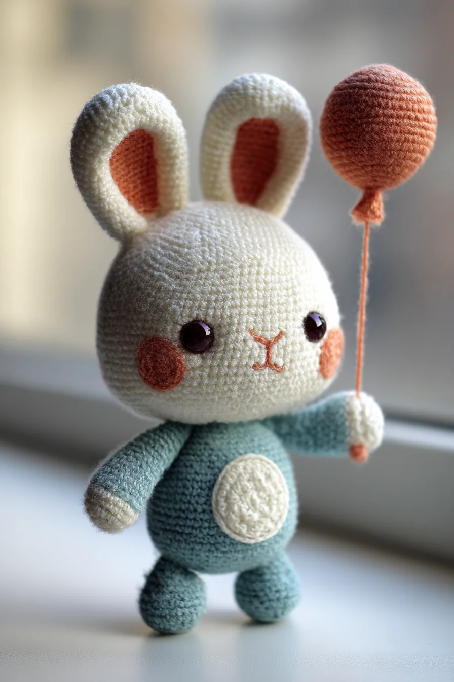 Amigurumi Bunny with Balloon — Cute Crochet Plush Pattern