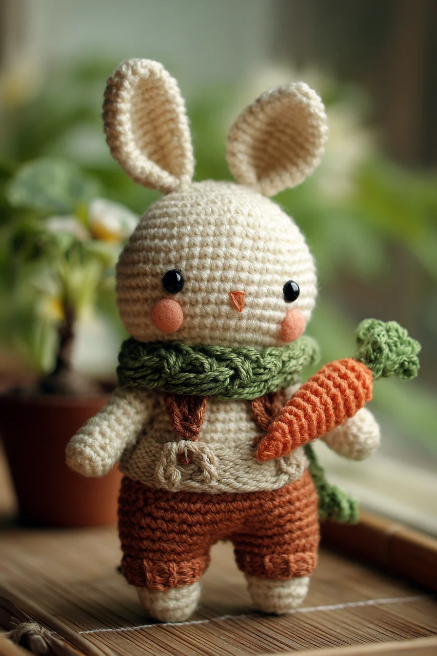 Amigurumi Bunny with Carrot — Crochet Toy Pattern (Amigurumi)