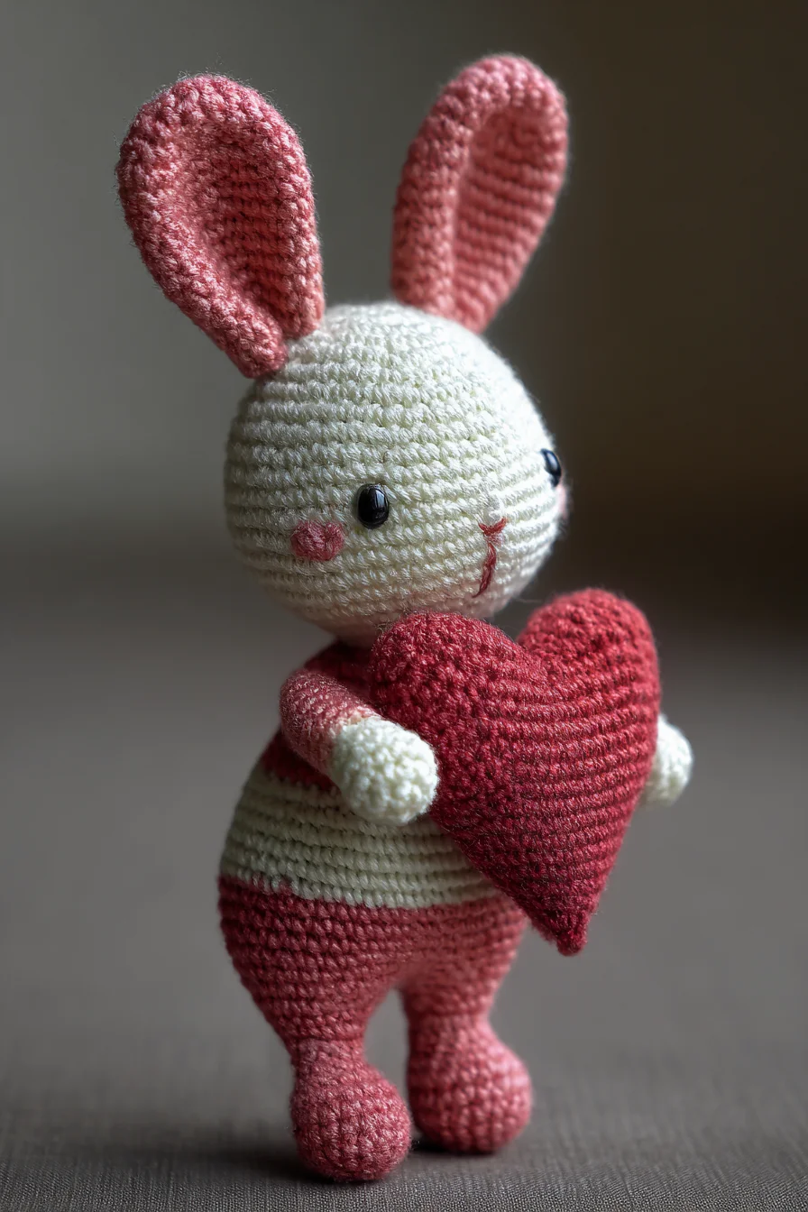 Amigurumi Bunny with Heart — Crochet Toy Pattern