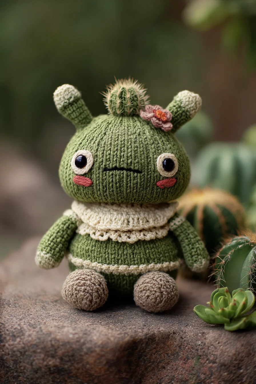 Amigurumi Cactus Doll Crochet Pattern — Cute Succulent Plush Toy