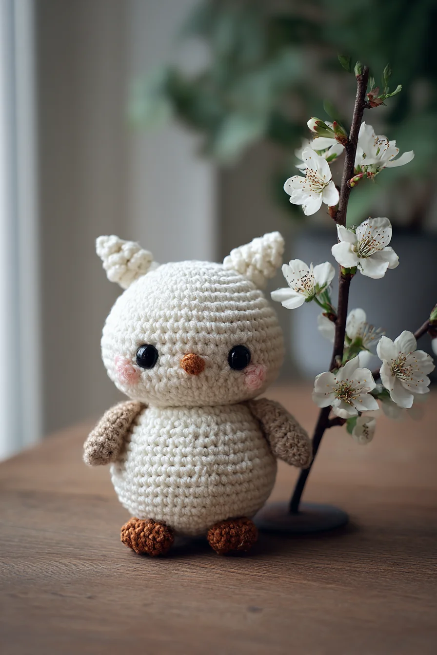 Amigurumi Crochet Bird Pattern — Easy-Intermediate Cute Owl/Chick Plush