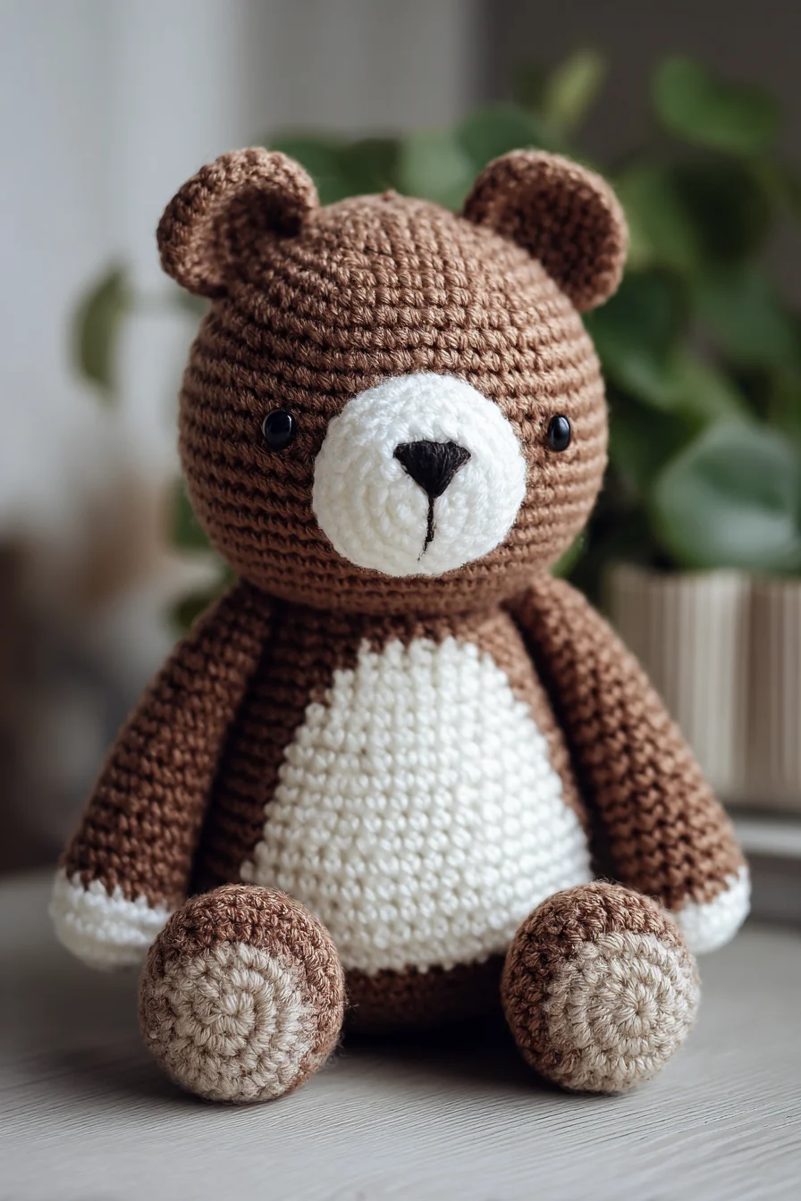 Amigurumi Crochet Brown Bear — Beginner to Intermediate Plush Toy Pattern