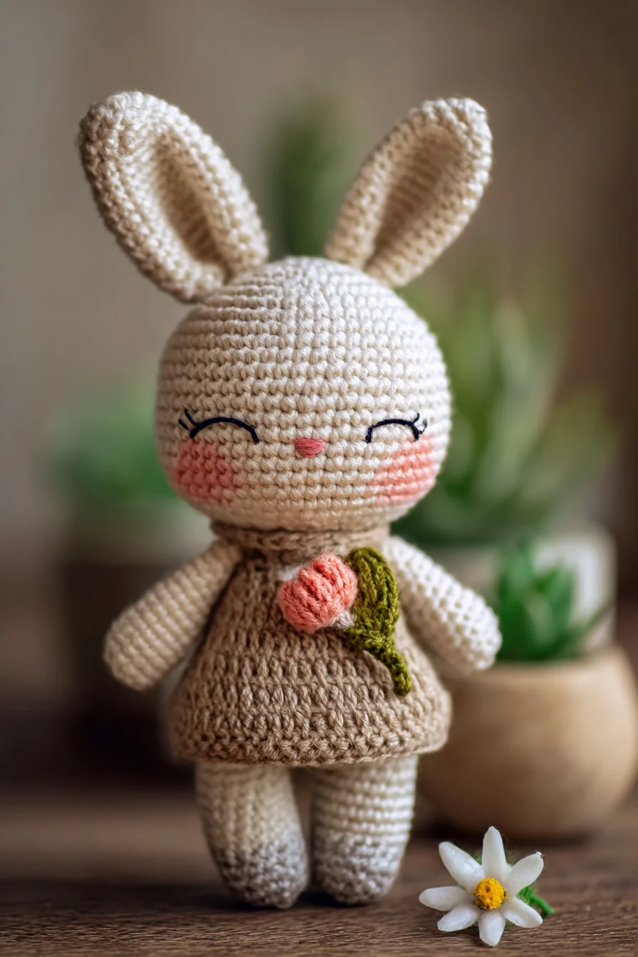Amigurumi Crochet Bunny Doll — Cute Bunny Pattern (Easy–Intermediate)