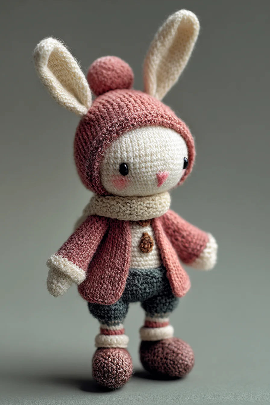 Amigurumi Crochet Bunny Doll — Cute Crochet Plush Pattern