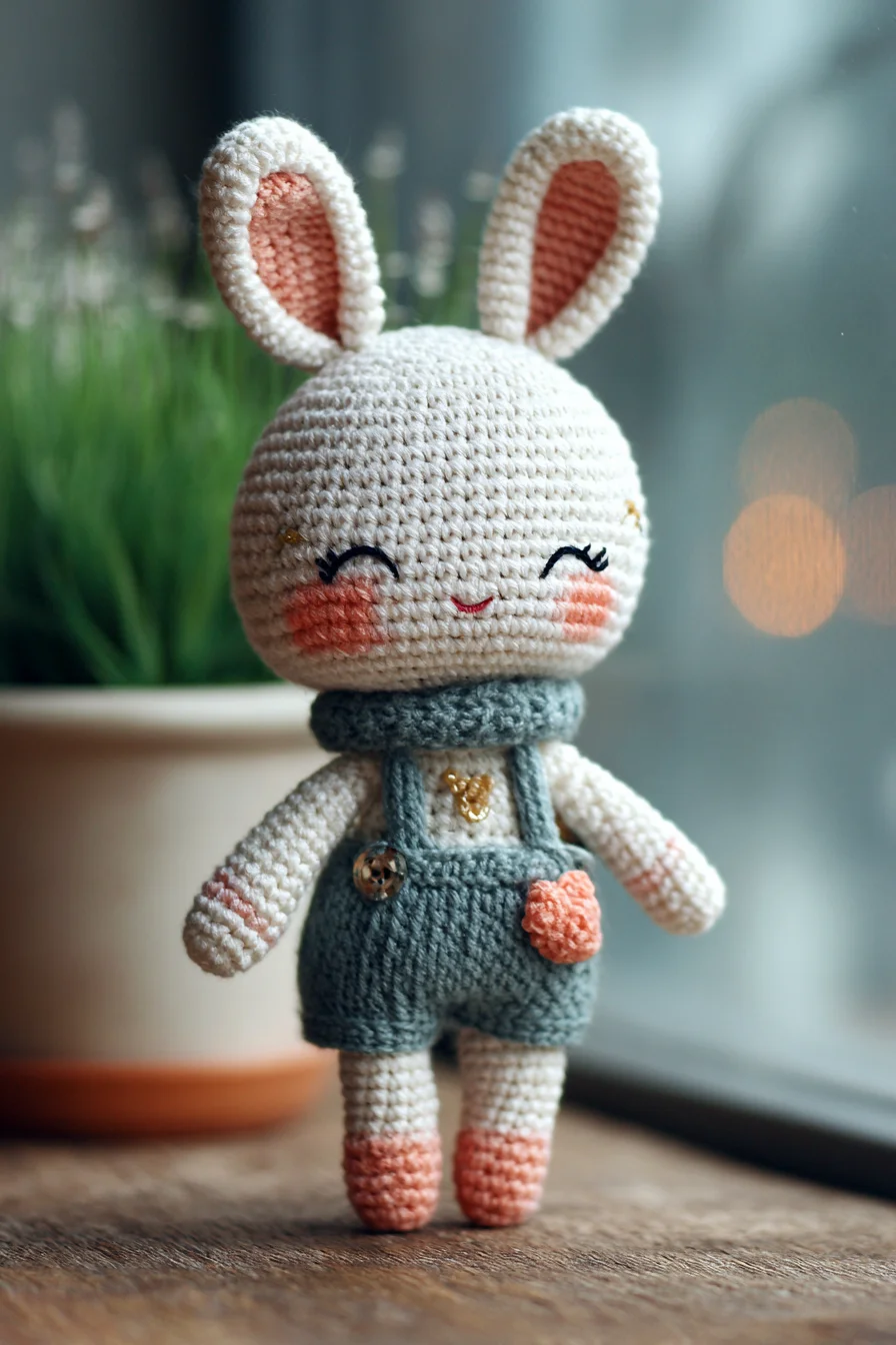 Amigurumi Crochet Bunny Doll — Easy-Intermediate Soft Toy Pattern