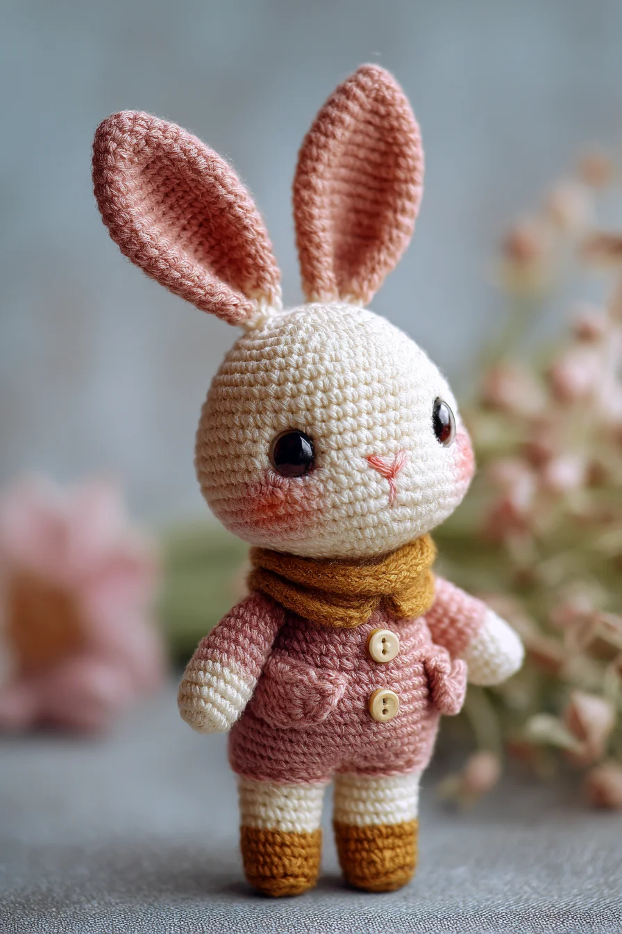 Amigurumi Crochet Bunny Doll — Easy-to-Intermediate Mini Bunny Pattern