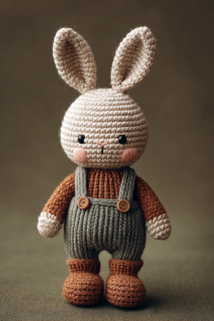 Amigurumi Crochet Bunny Doll Pattern — Cute Handmade Crochet Toy