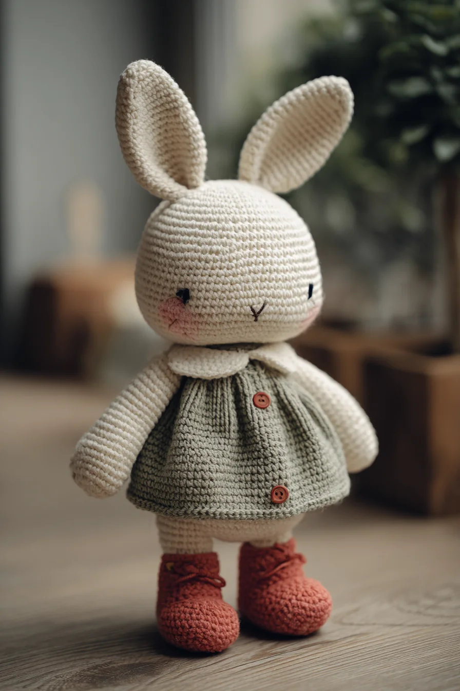 Amigurumi Crochet Bunny Doll Pattern — Cute Plush Crochet Toy
