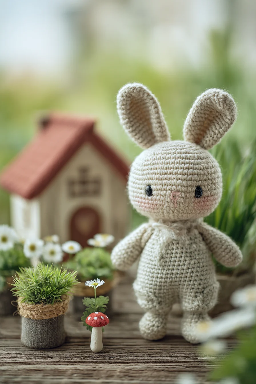 Amigurumi Crochet Bunny Doll Pattern – Soft Handmade Crochet Toy