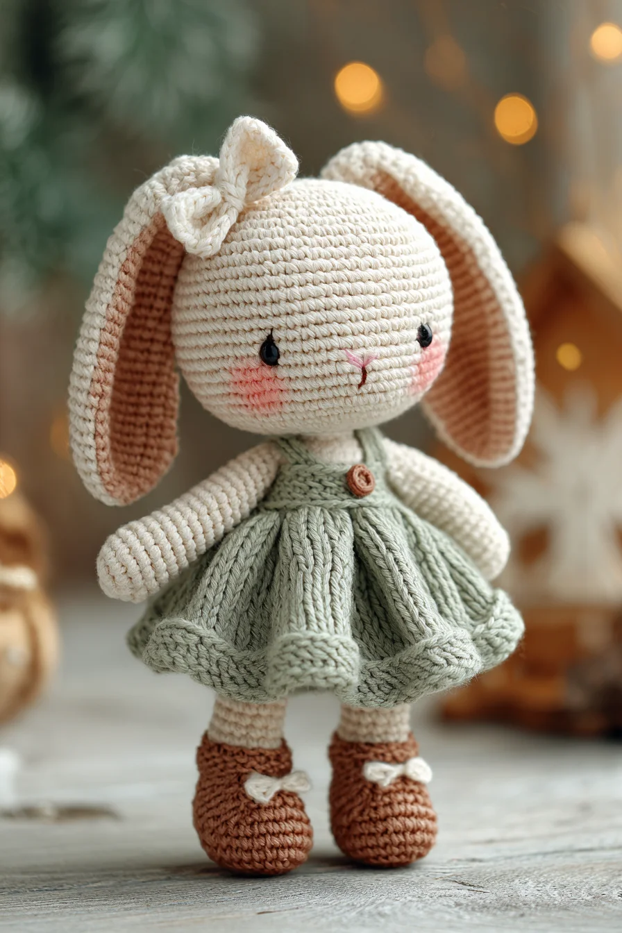 Amigurumi Crochet Bunny Doll — Soft DK Yarn Pattern
