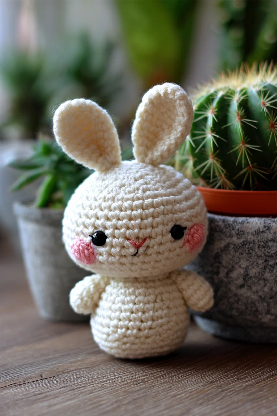 Amigurumi Crochet Bunny — Easy Cute Bunny Plush Pattern (DK/Worsted, 2.5–3.5 mm)