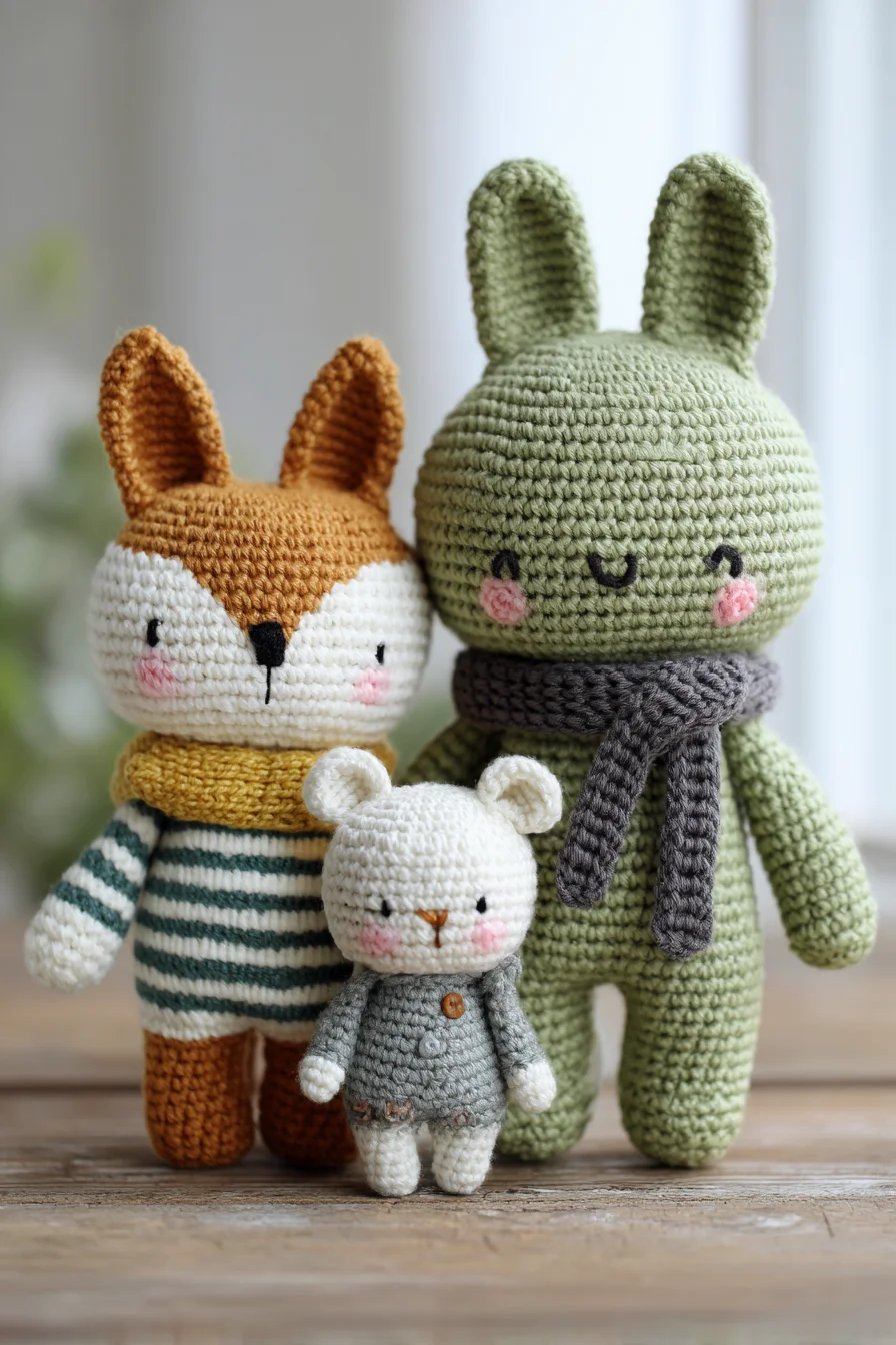 Amigurumi Crochet Bunny & Friends — Soft Toy Pattern for Amigurumi and Crochet
