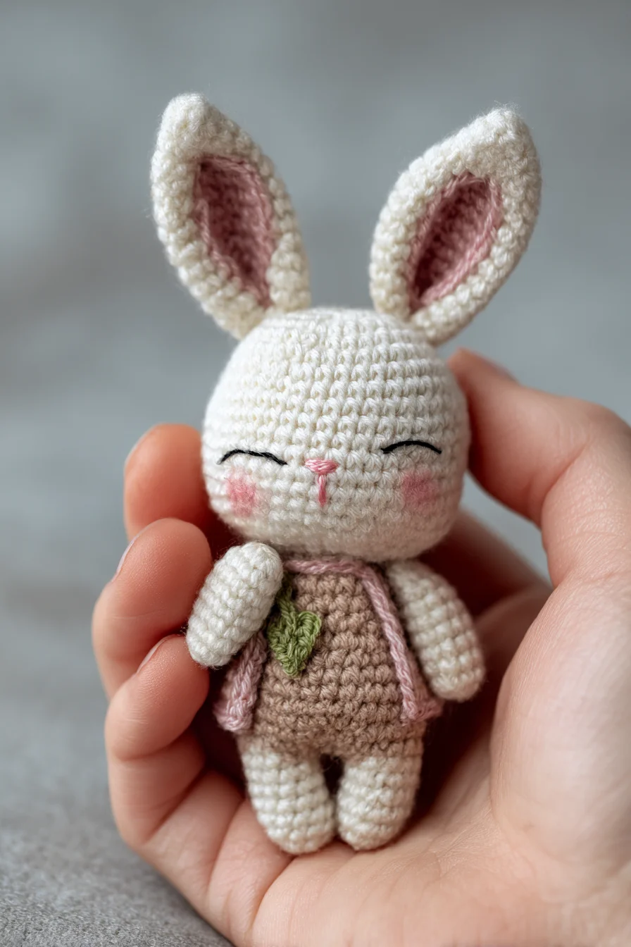 Amigurumi Crochet Bunny — Miniature Cute Rabbit Pattern