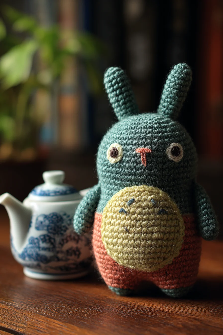 Amigurumi Crochet Bunny Plush — Round Character Toy Pattern