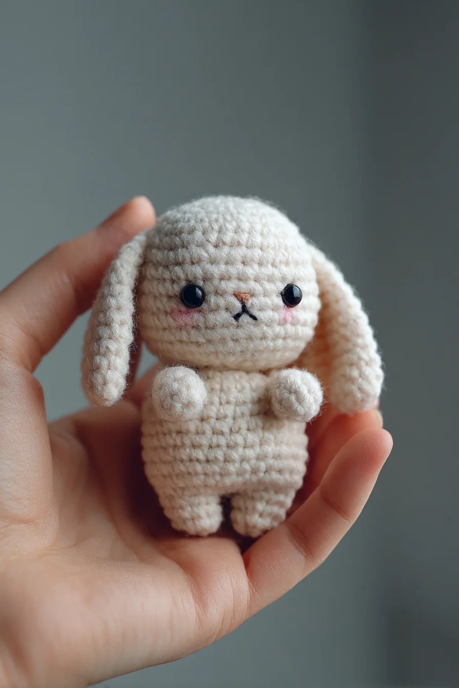 Amigurumi Crochet Bunny: Tiny Soft Toy Pattern for Beginners