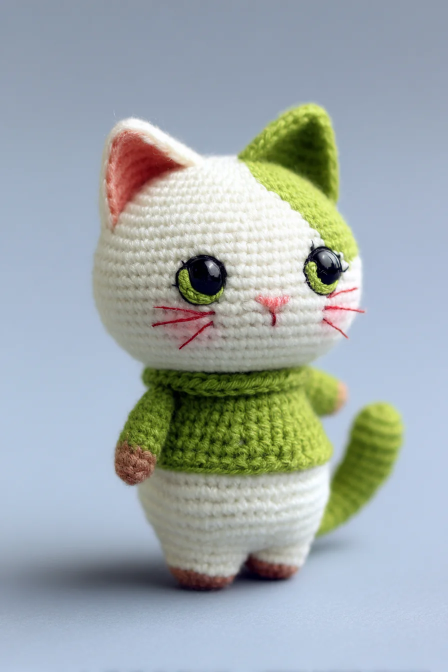 Amigurumi Crochet Cat — Cute Kitty Doll Pattern for Amigurumi & Crochet