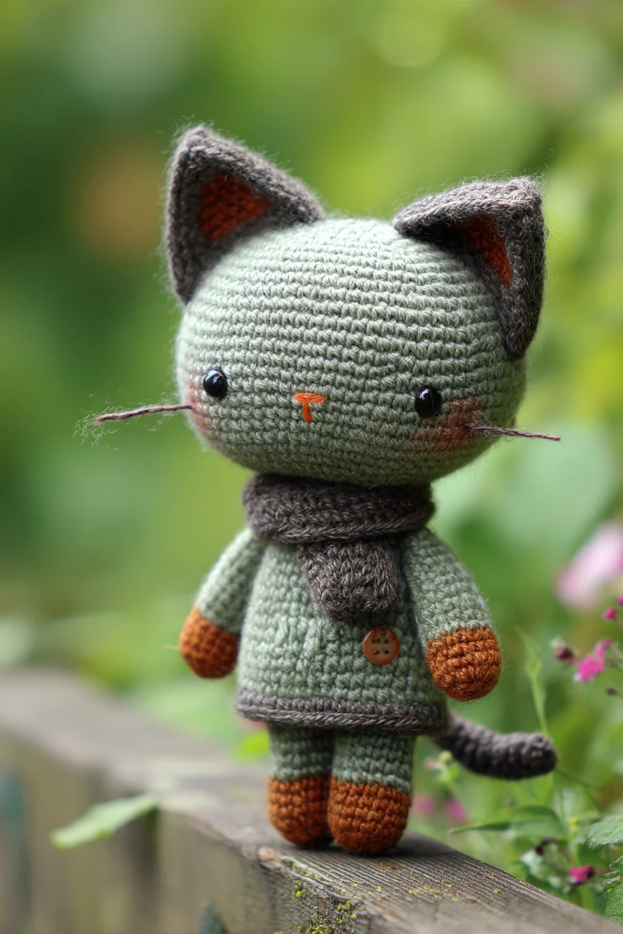 Amigurumi Crochet Cat Doll — Cute Easy–Intermediate Crochet Amigurumi Pattern