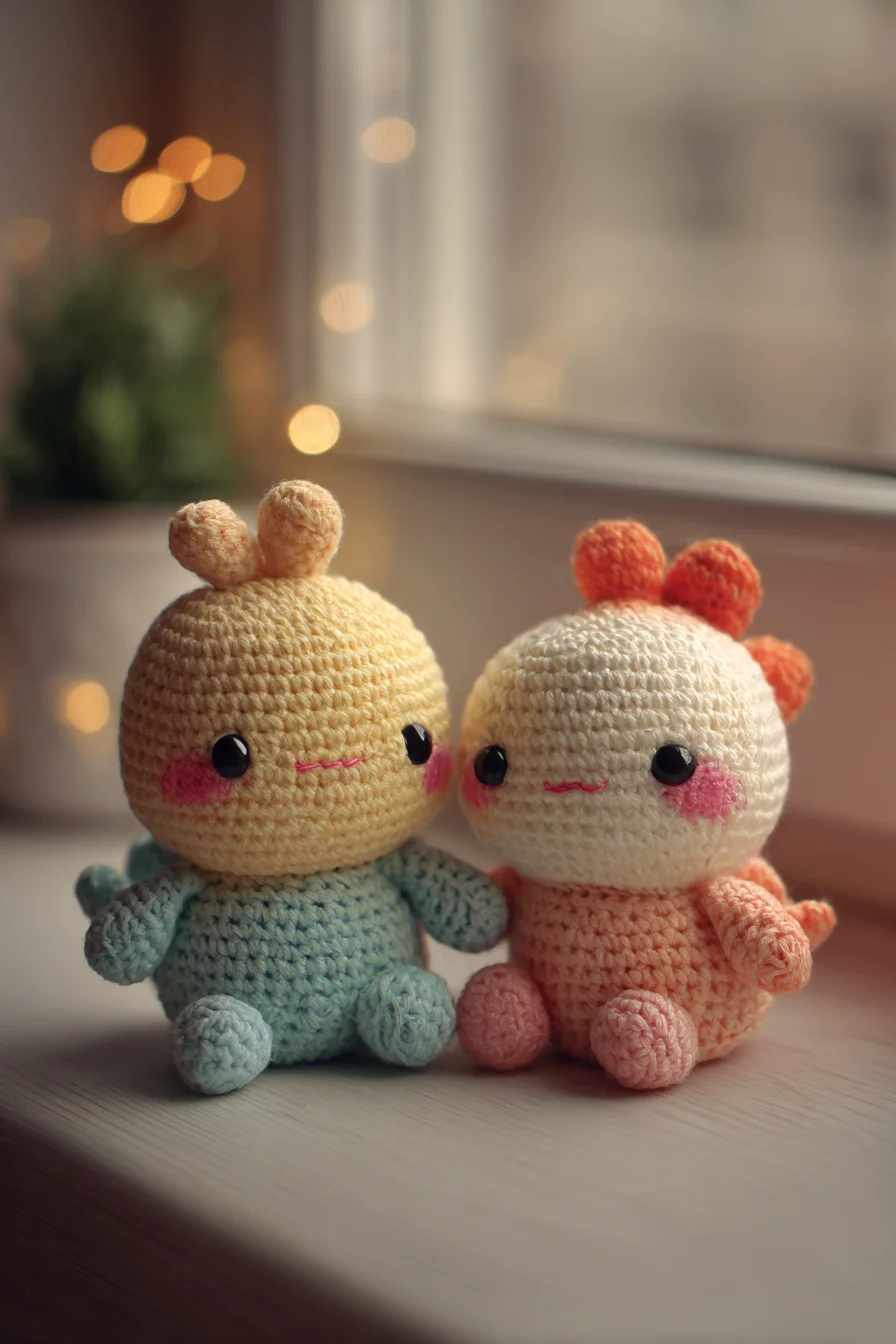 Amigurumi Crochet Cute Dino Duo — Beginner-Friendly Plush Pattern