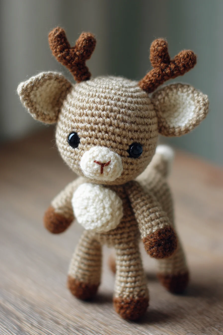 Amigurumi Crochet Deer — Cute Reindeer Plush Pattern