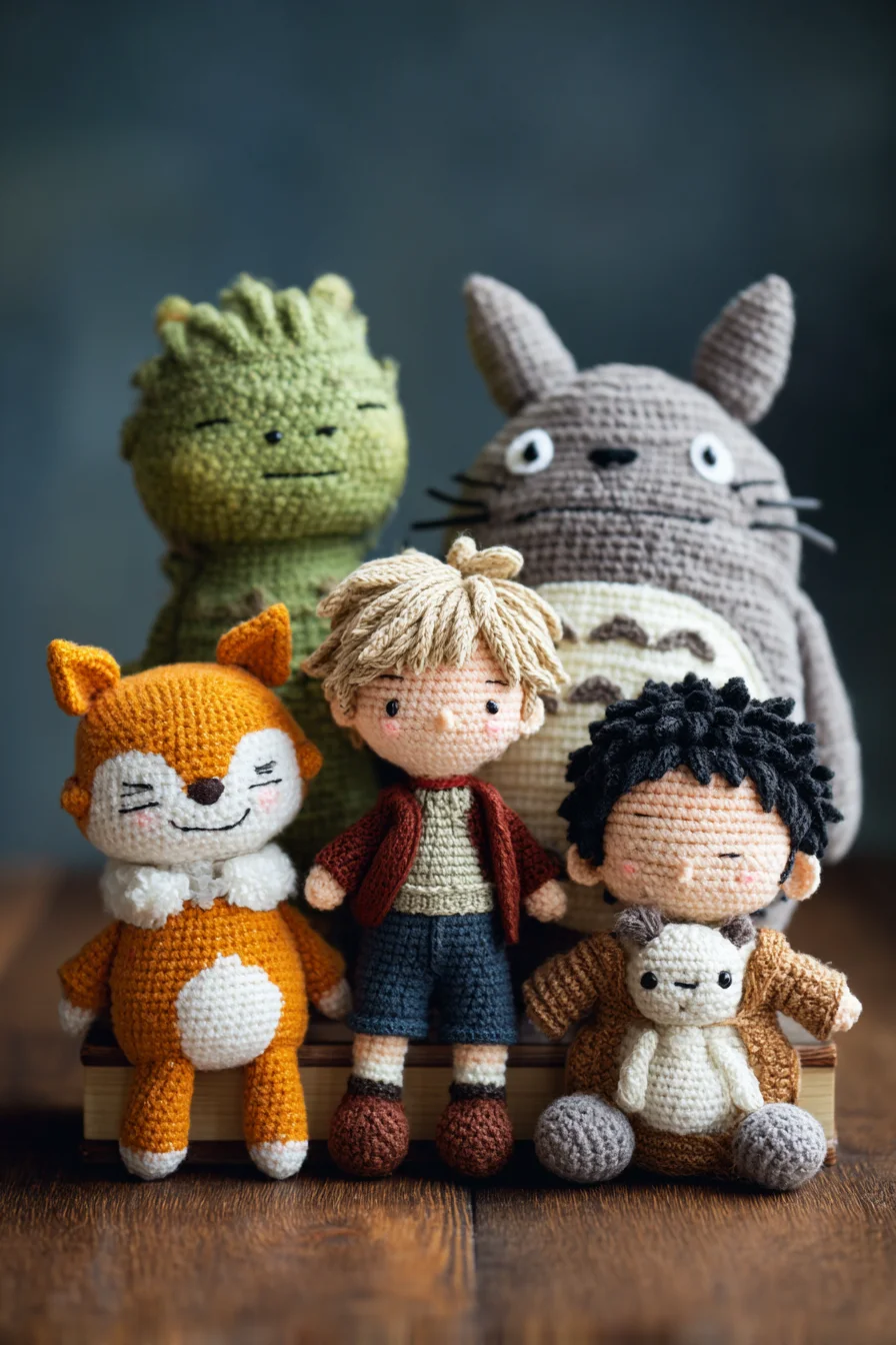 Amigurumi Crochet Doll & Animal Set — Cute Plush Toy Pattern