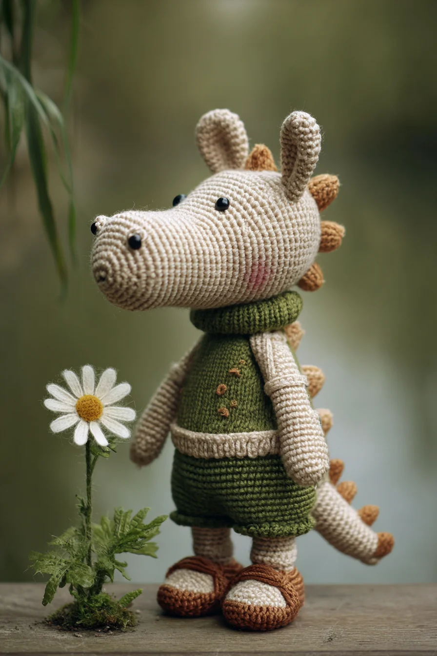 Amigurumi Crochet Dragon Doll — Cute Crochet Plush Toy Pattern