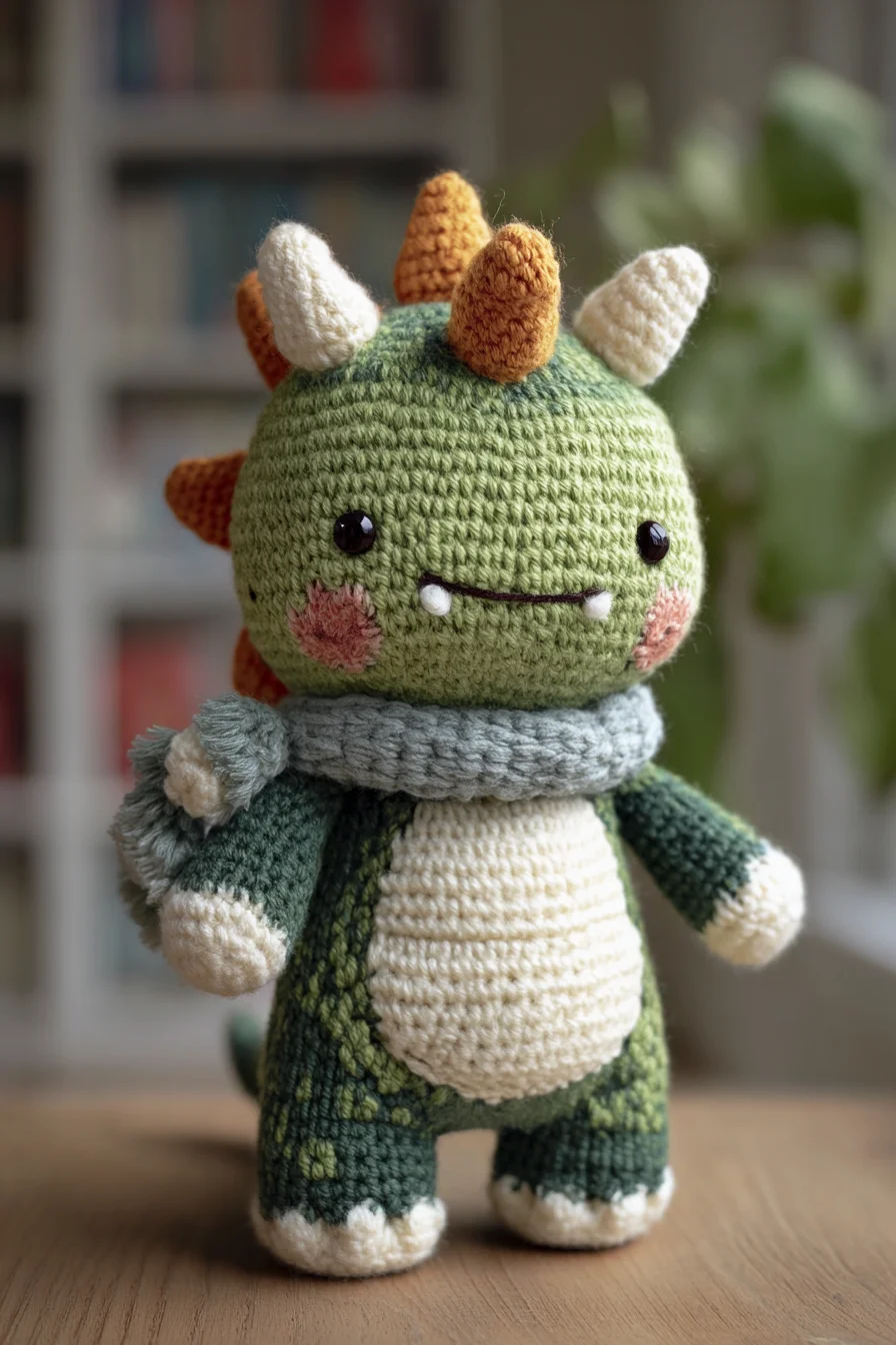 Amigurumi Crochet Dragon Plush — Beginner-Friendly Dino Pattern