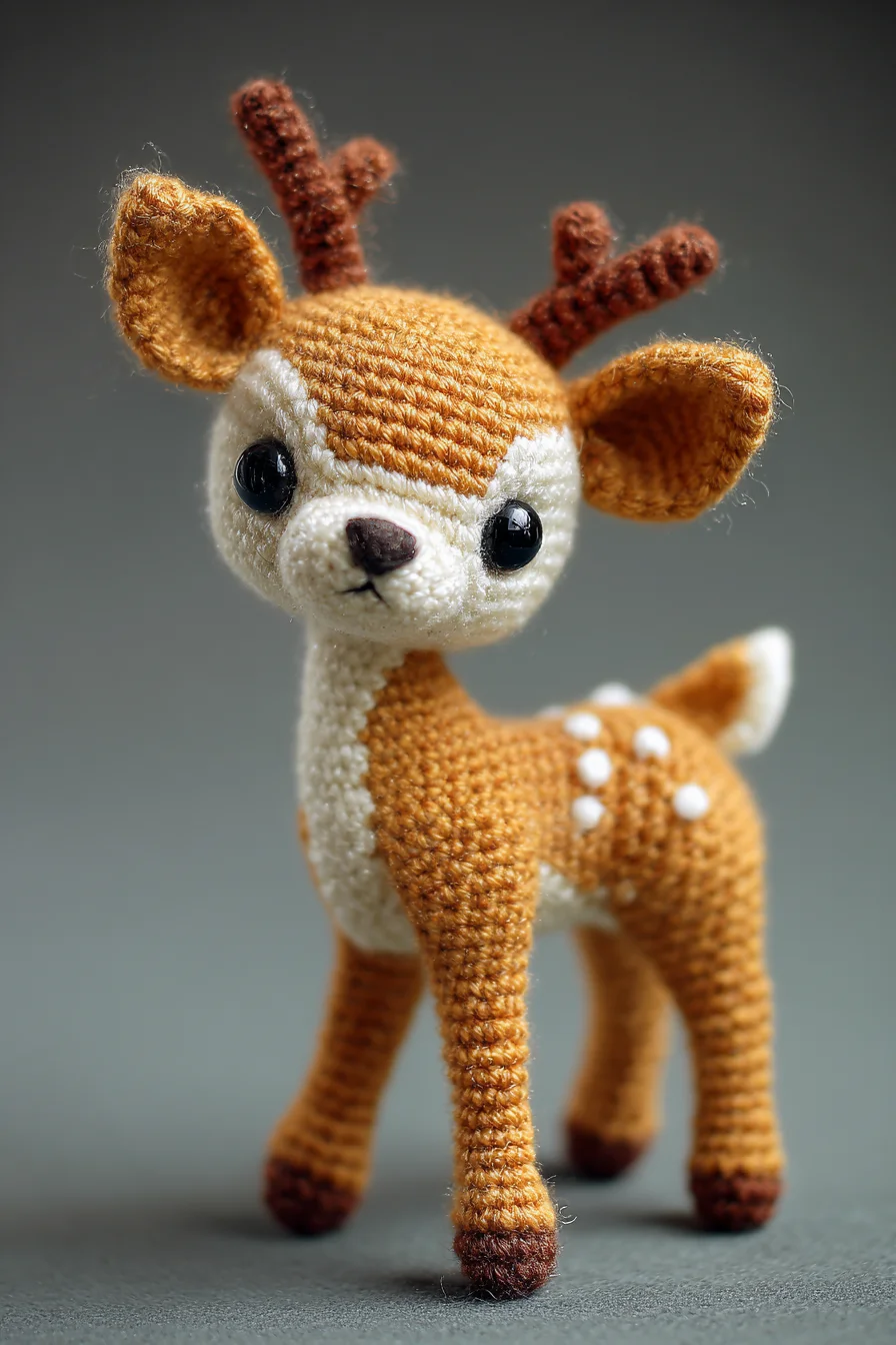 Amigurumi Crochet Fawn Deer — Easy-to-Intermediate Deer Plush Pattern