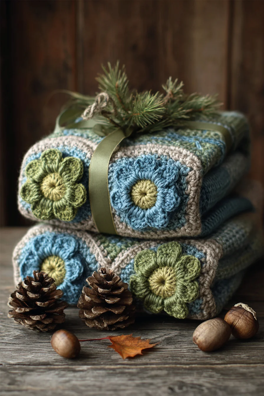 Amigurumi Crochet Floral Granny-Square Blanket — Pattern Notes & Techniques