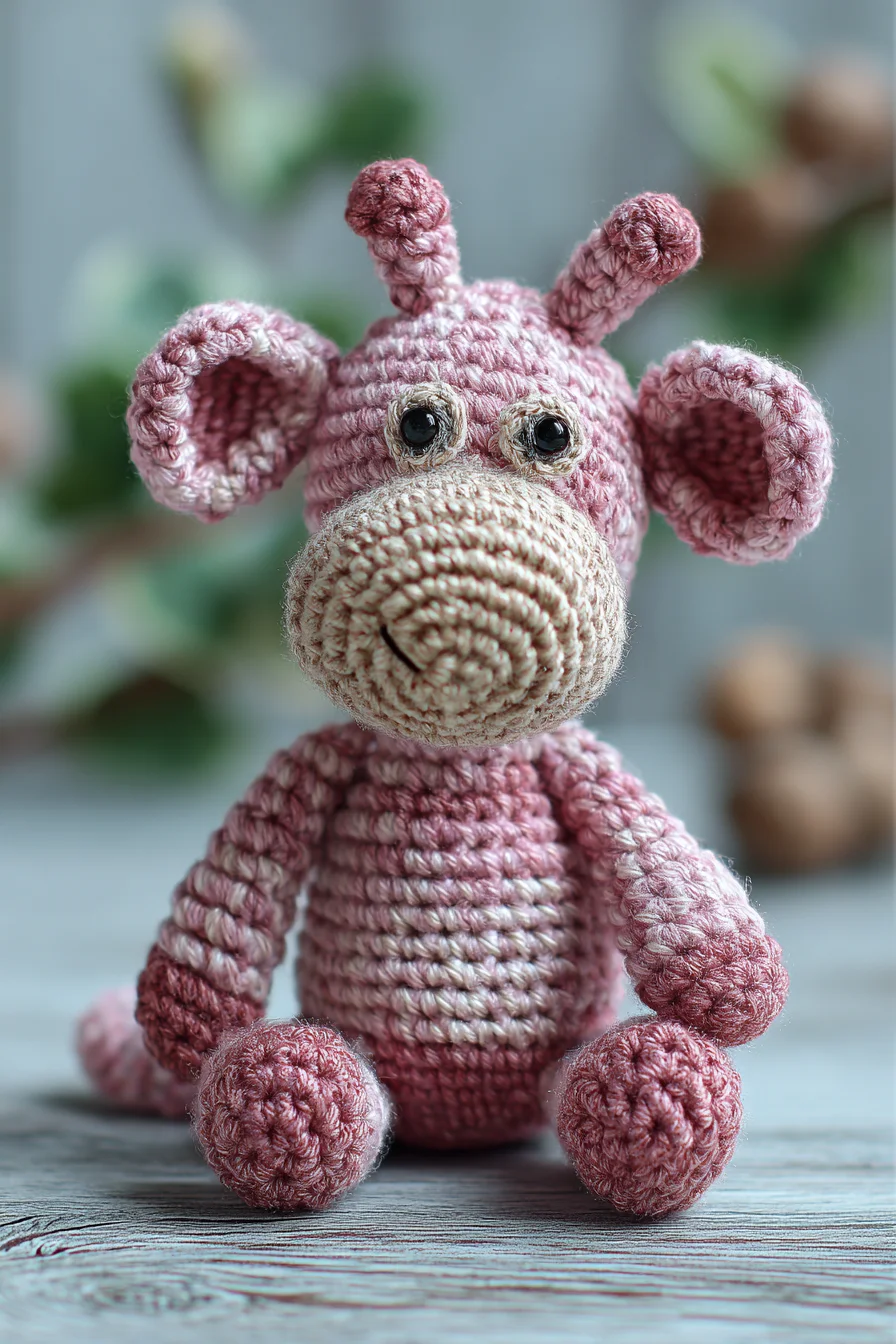 Amigurumi Crochet Giraffe — Small Cute Crochet Toy Pattern
