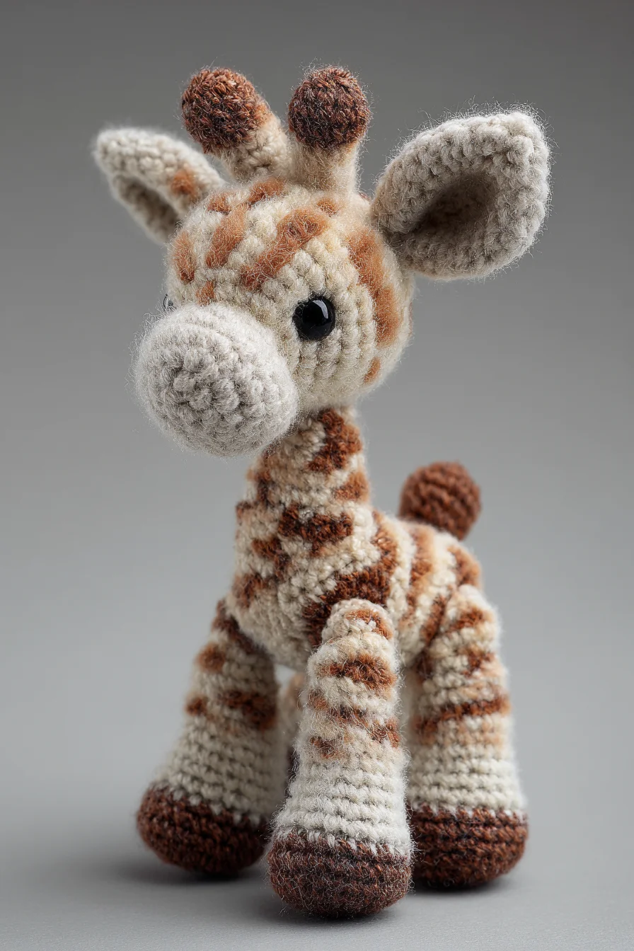 Amigurumi Crochet Giraffe — Small Plush Pattern (Easy–Intermediate)