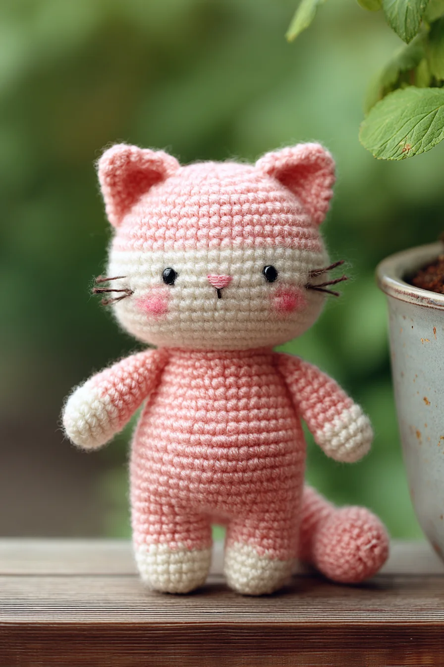 Amigurumi Crochet Kitten Pattern — Cute Easy-to-Make Crochet Cat Toy