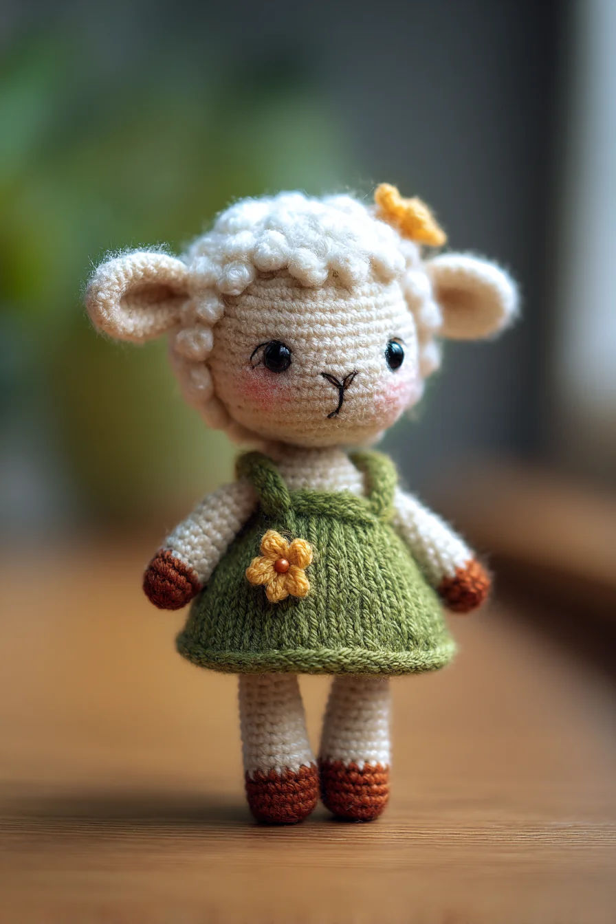 Amigurumi Crochet Lamb Doll — Cute Sheep Amigurumi Pattern