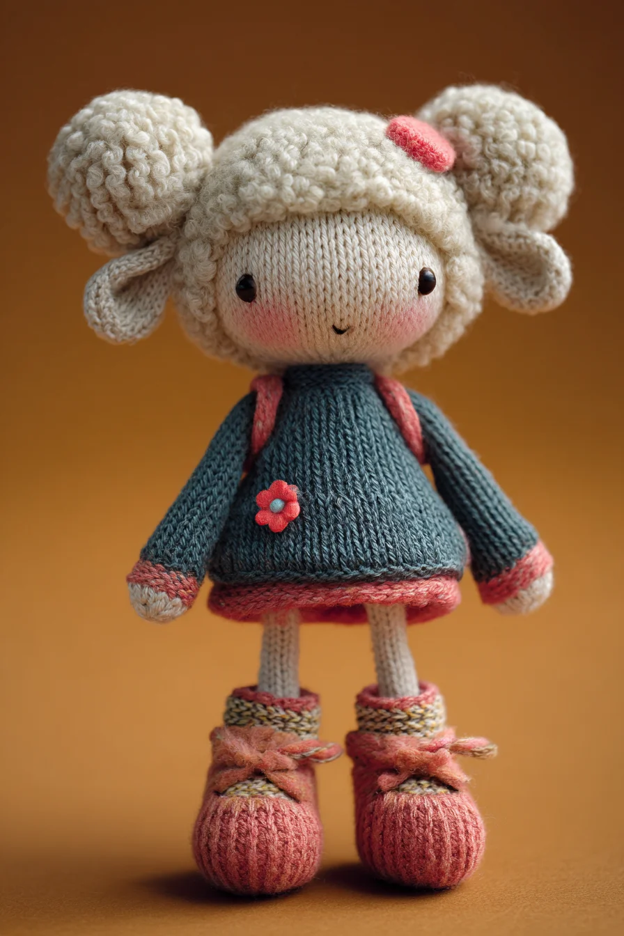 Amigurumi Crochet Lamb Doll — Cute Sheep Toy Pattern & Plush Tutorial