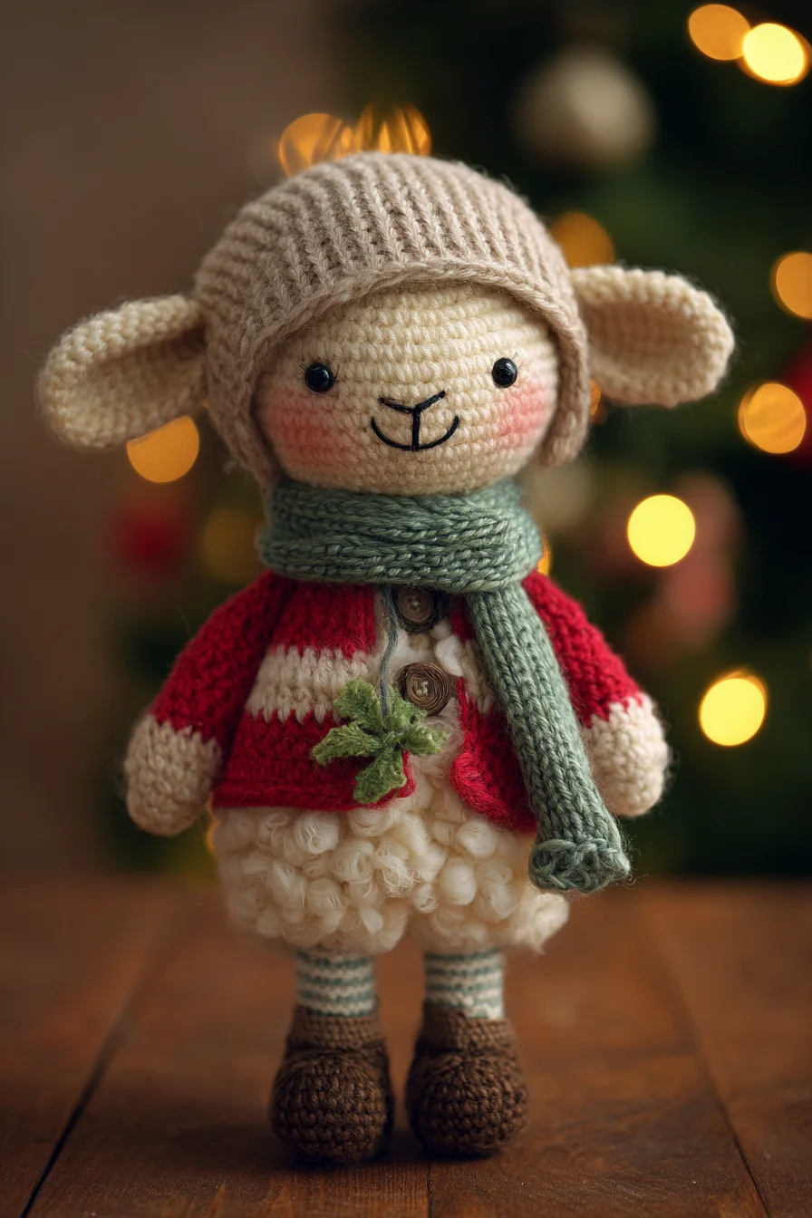 Amigurumi Crochet Lamb Doll — Cute Sheep Toy Pattern