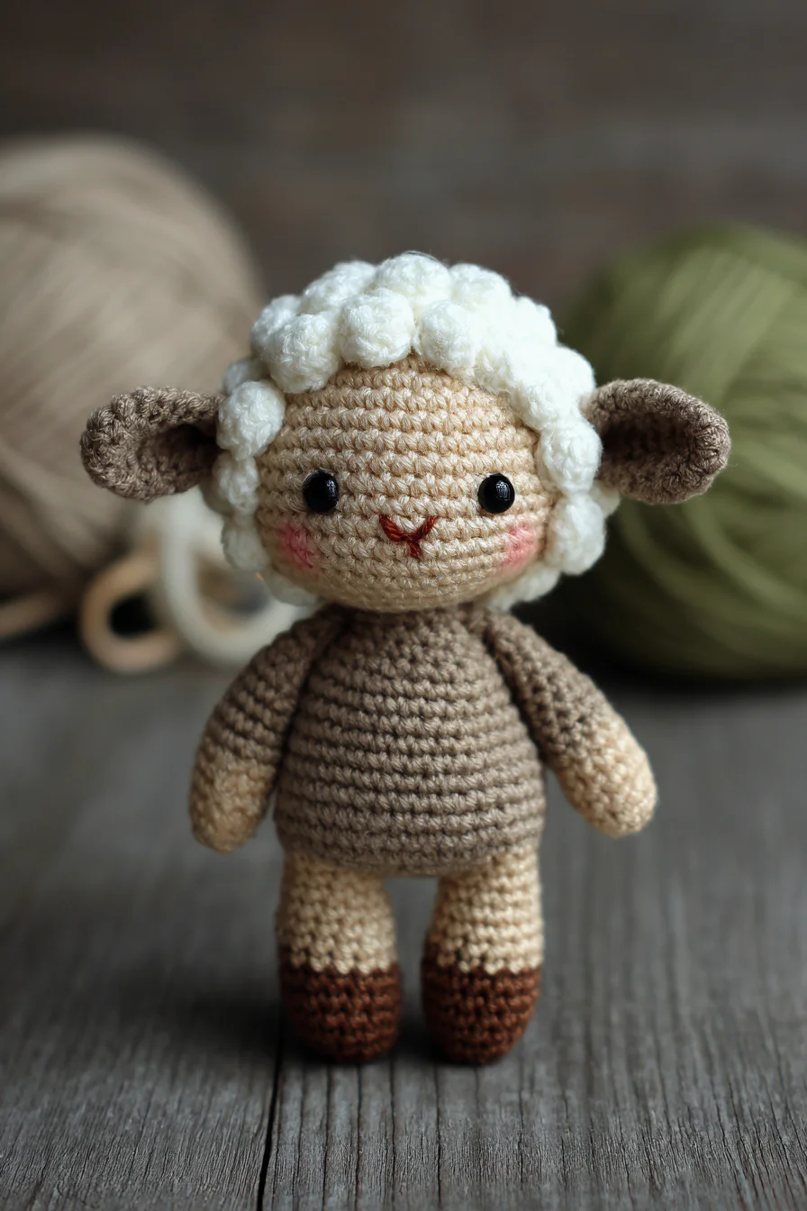 Amigurumi Crochet Lamb Doll — Easy-to-Intermediate Sheep Pattern