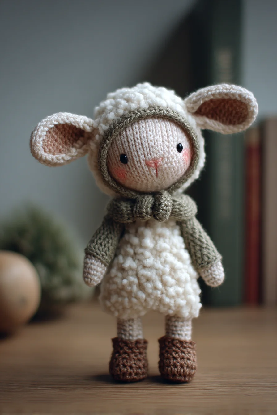 Amigurumi Crochet Lamb Doll – Woolly Sheep Soft Toy Pattern