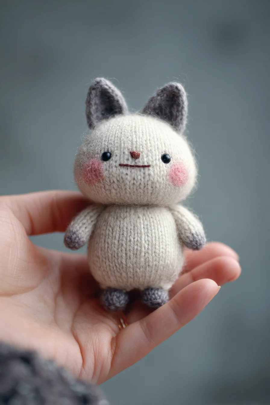 Amigurumi Crochet Mini Animal Plush — Small Crochet Toy Pattern