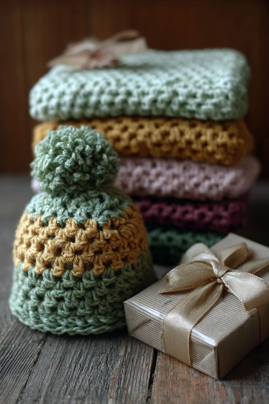 Amigurumi Crochet Mini Beanie with Pom Pom — Pattern & Tutorial