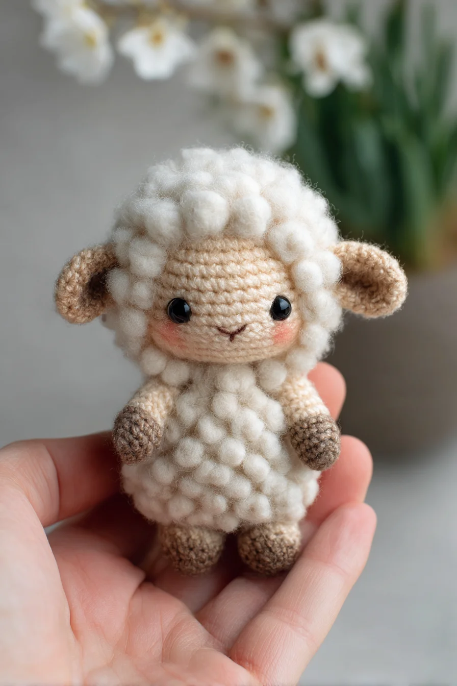 Amigurumi Crochet Mini Lamb — Cute Woolly Sheep Pattern