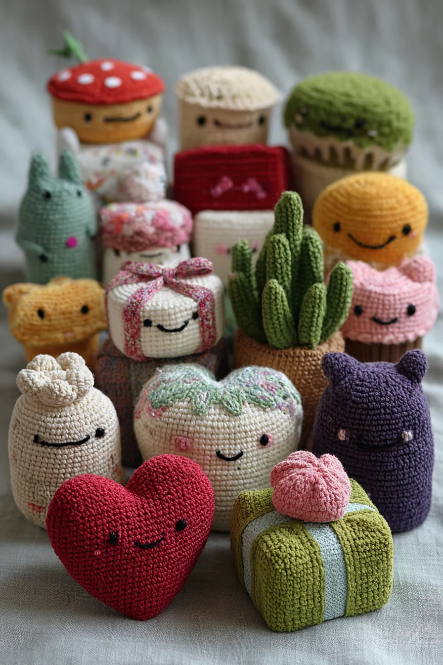 Amigurumi Crochet Mini Plushies — Cute Dessert & Character Softies