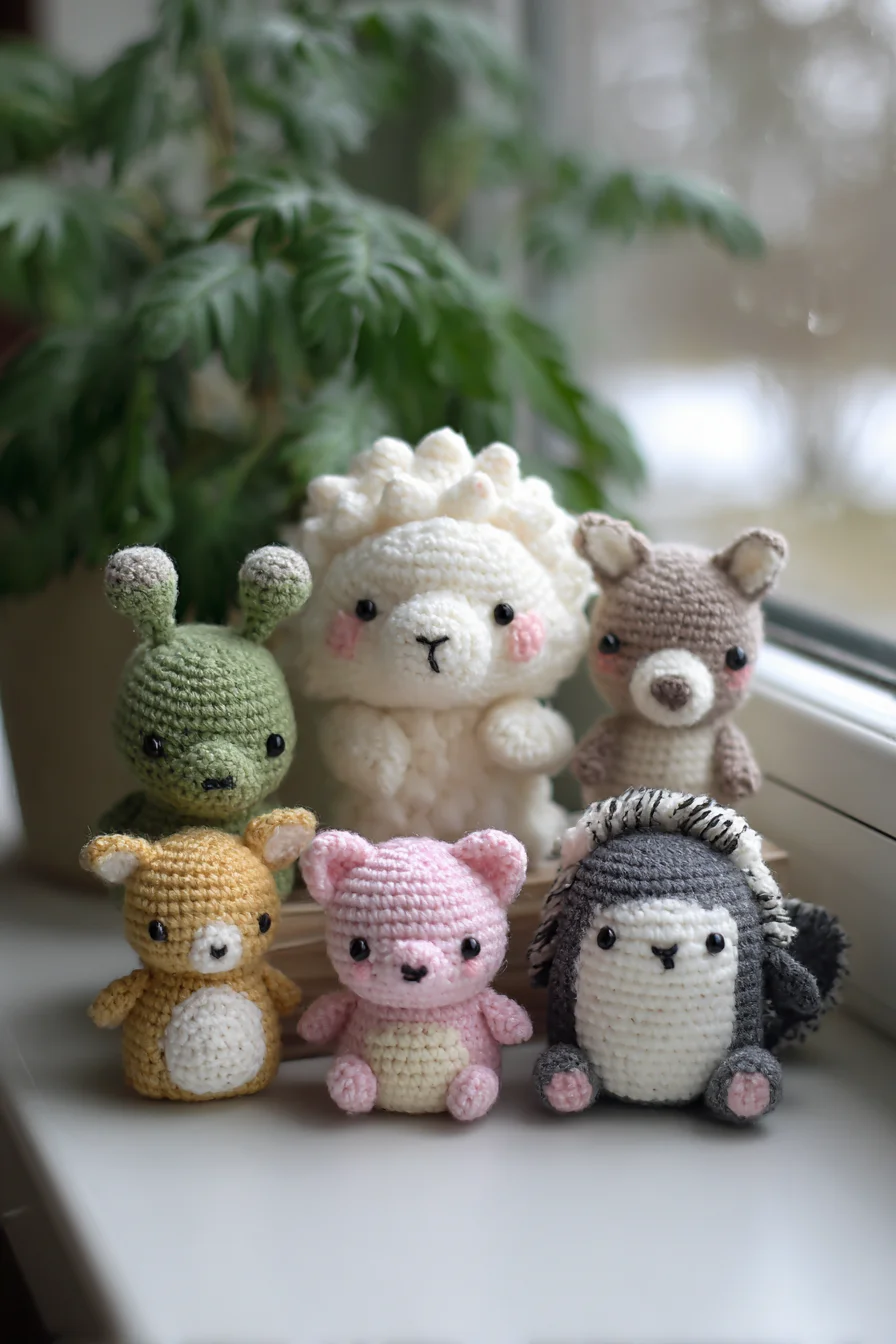 Amigurumi Crochet Mini Woodland Animals — Cute Amigurumi Toy Pattern