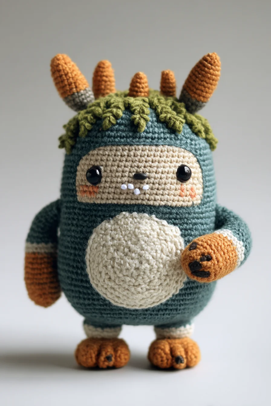 ## Amigurumi Crochet Monster — Cute Beginner-Friendly Crochet Plush Pattern