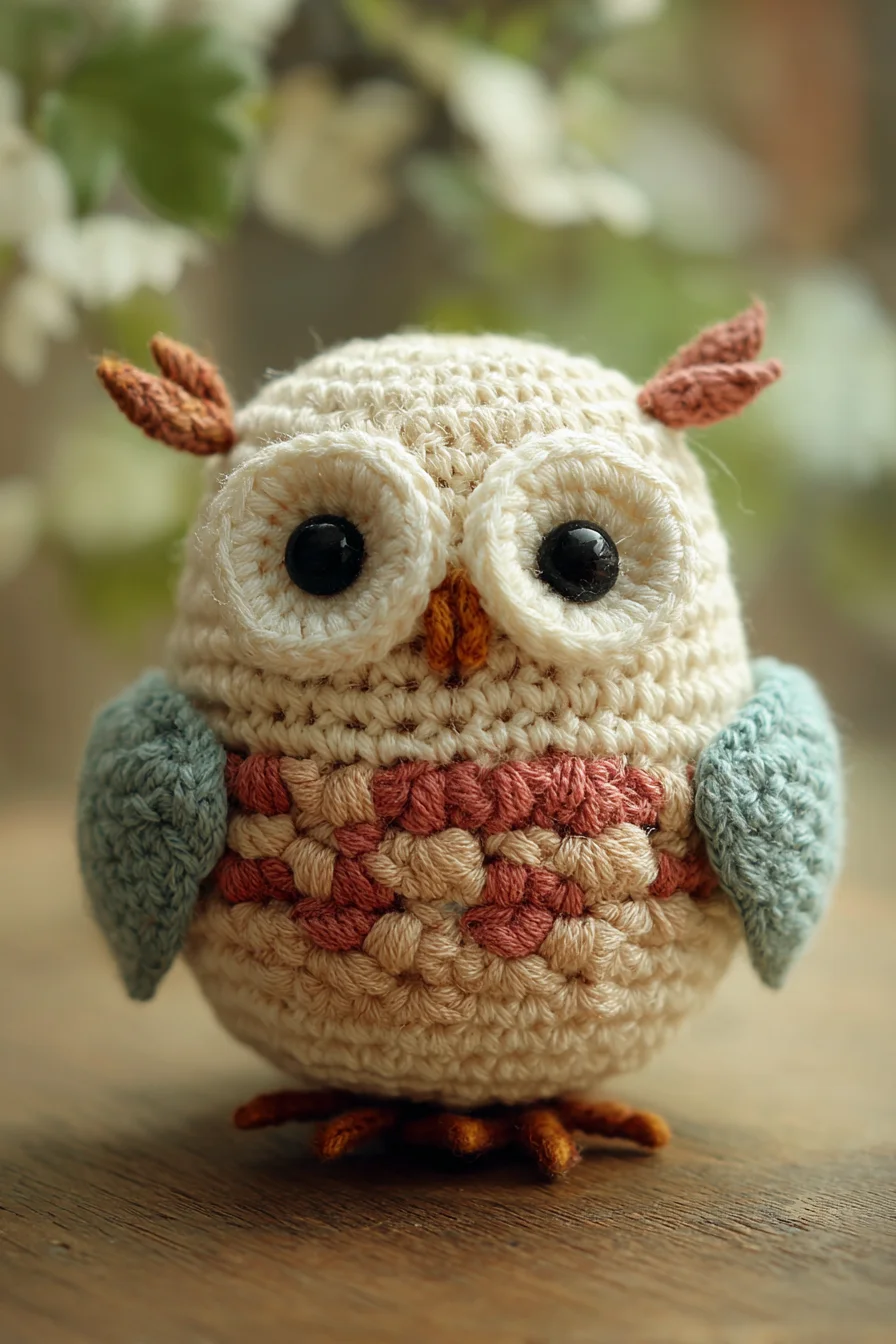 Amigurumi Crochet Owl Pattern — Round Cute Owl Plush (Beginner–Intermediate)