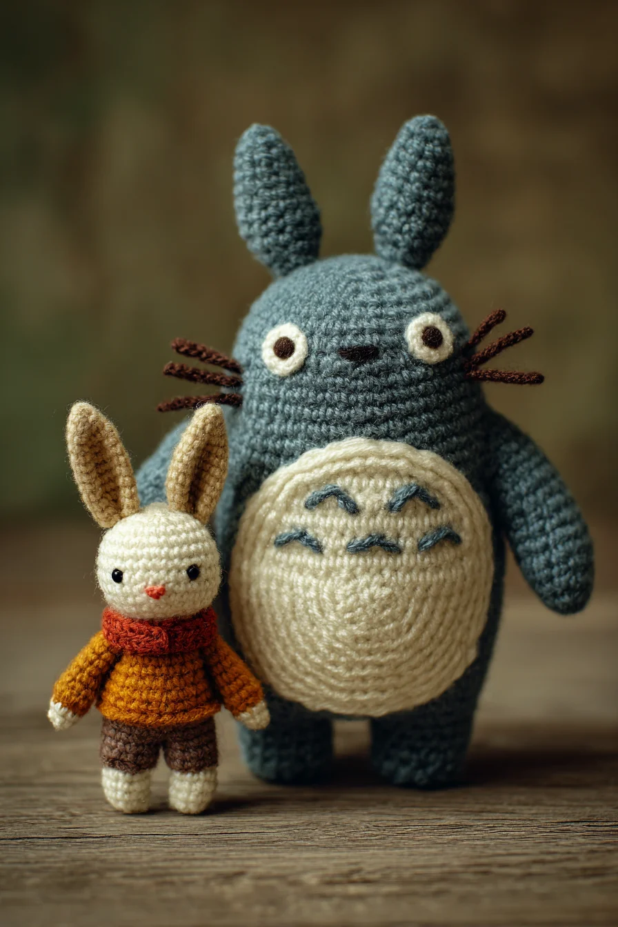Amigurumi Crochet Pattern — Bunny & Forest Friend Plush (Beginner–Intermediate)